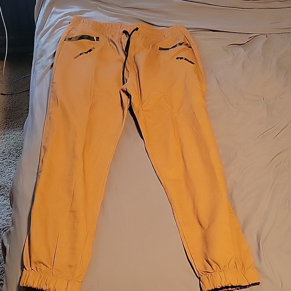 Tan joggers